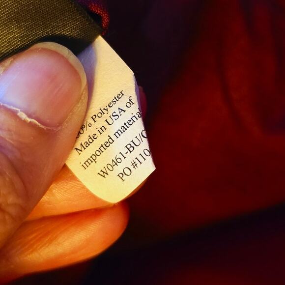 Betabrand reversible travel tunic shift dress maroon and gray - Picture 6 of 6